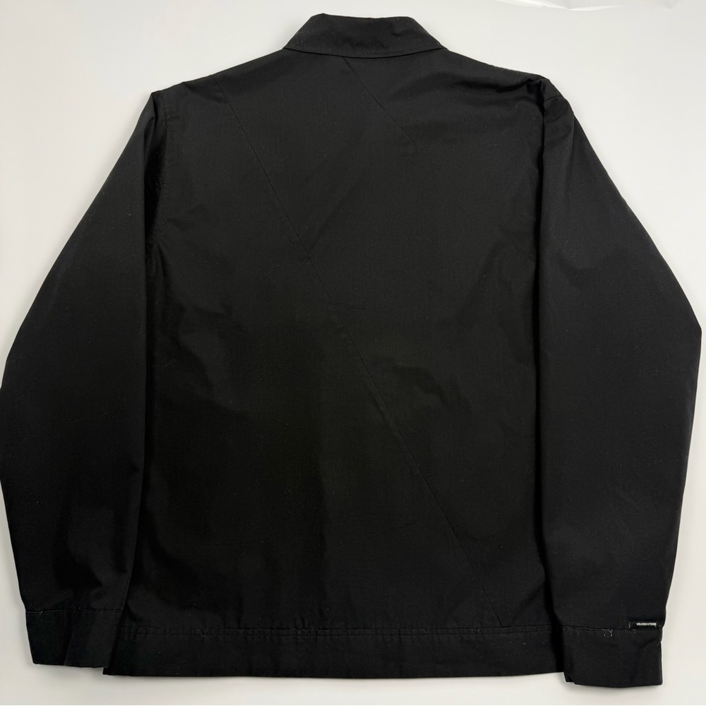 Volcom Black Lightweight Zip-Front Coach Jacket - Picture 2 of 6